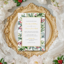 AVA - WEDDING - Christmas Greenery Set