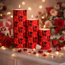Love & Joy: Valentine's Day Candle Collection