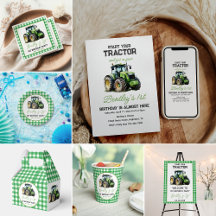 Tractor 1st Birthday Party Fun Farm