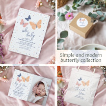 Simple and Modern Butterfly Collection