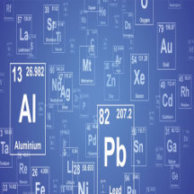 Blue Gradient Periodic Table