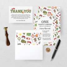Happy Camper Adventure Kids Birthday Collection