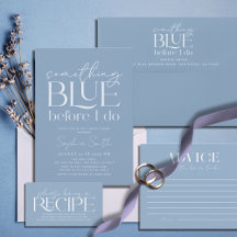 Something Blue Before I Do Bridal Shower