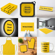 School Bus Yellow Autumn Fall Solid Color 