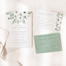Evergreen Garden • Elegant Botanical Wedding