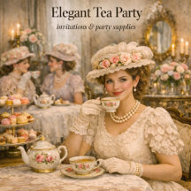 Elegant Vintage Tea Party Supplies