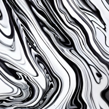 Monochrome Marble Ink: Timeless Elegance