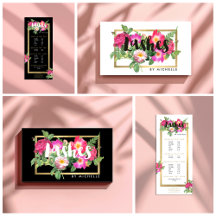 Beauty Florals Lash Salon Business Suite