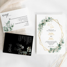 Modern Greenery Wedding Collection