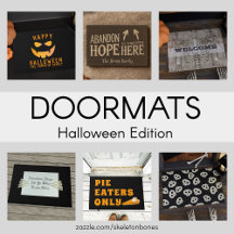Halloween Doormats