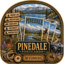 Pinedale Wyoming Postcards/Gifts