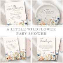 A Little Wildflower Baby Shower