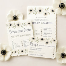 Anemone Floral Wedding Soft Romantic Pastel