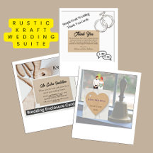 Rustic Kraft Wedding Suite