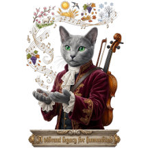 Russian Blue Vivaldi Cat: A Vibrant Legacy