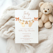 Boho Neutral Clothesline Baby Shower