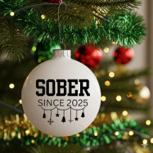 First christmas sober