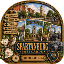 Spartanburg South Carolina Postcards/Gifts