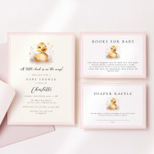 Pink Duckling Baby Shower