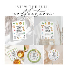 Calling All Animals Safari Birthday Party