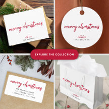 Handwritten Merry Christmas