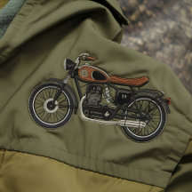 Personalized Embroidered Motorcycle Patch | Custom