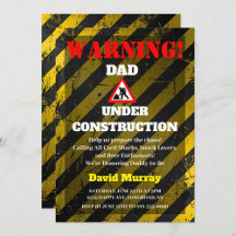 Dadchelor Party | Warning Dad Under Construction