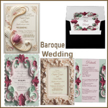 Soft Gold Baroque Grandeur - Opulent Wedding Suite