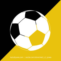 black and gold soccer team colors