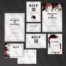 Elegant Dark Florals