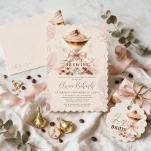 Espresso Martini Love is Brewing Bridal Shower 