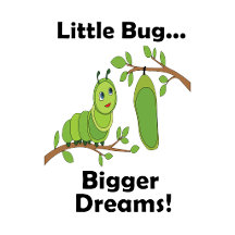 Chrysalis Little Bug Bigger Dreams Baby Shower 