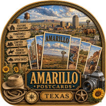 Amarillo Texas Postcards/Gifts