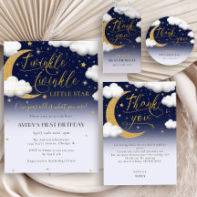 Twinkle Twinkle Little Star First Birthday