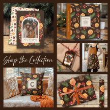Rustic Citrus Winter Botanical Christmas
