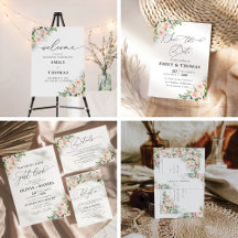 Ethereal Blush Pink Roses Collection