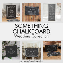 Something Chalkboard Wedding Collection