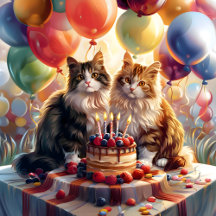 Birthday Cats