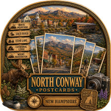 North Conway New Hampshire Postcards/Gifts