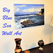 The Big, Blue Sea Wall Art