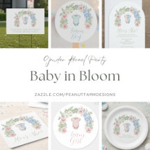 Gender Reveal - Baby in Bloom