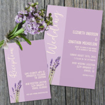 Lavender Love Wedding