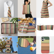 Terracotta Brown Green Black On Watercolor Paper