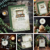 Fresh Off the Market Farm Stand Bridal Shower