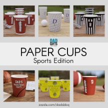 Sports Party Paper Cups