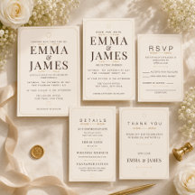Soft Ivory Elegance Wedding Suite