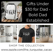 Gifts Under $30 for Dad - Bold Dad Established