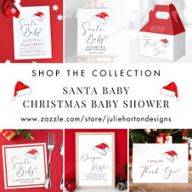 Santa Baby Christmas Baby Shower