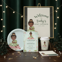 Princess Frog Baby Shower Party Collection