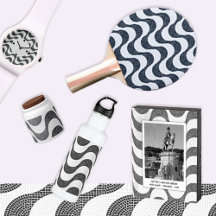 Portuguese Cobblestone Waves Pavement Gifts